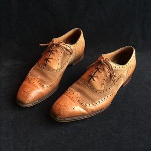 Barker Black Oxford. Hand made in England